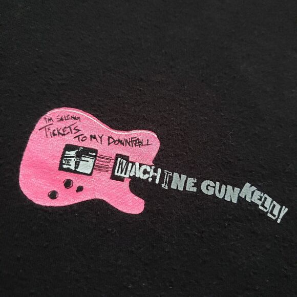 Machine Gun Kelly Tickets To My Downfall Concert Size Medium Mens Tour T-Shirt - Picture 5 of 8